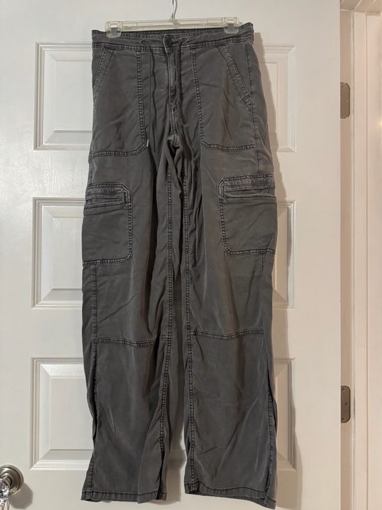 American Eagle Outfitters Pants - American eagle Women's Gray Cargo Pants Size 0